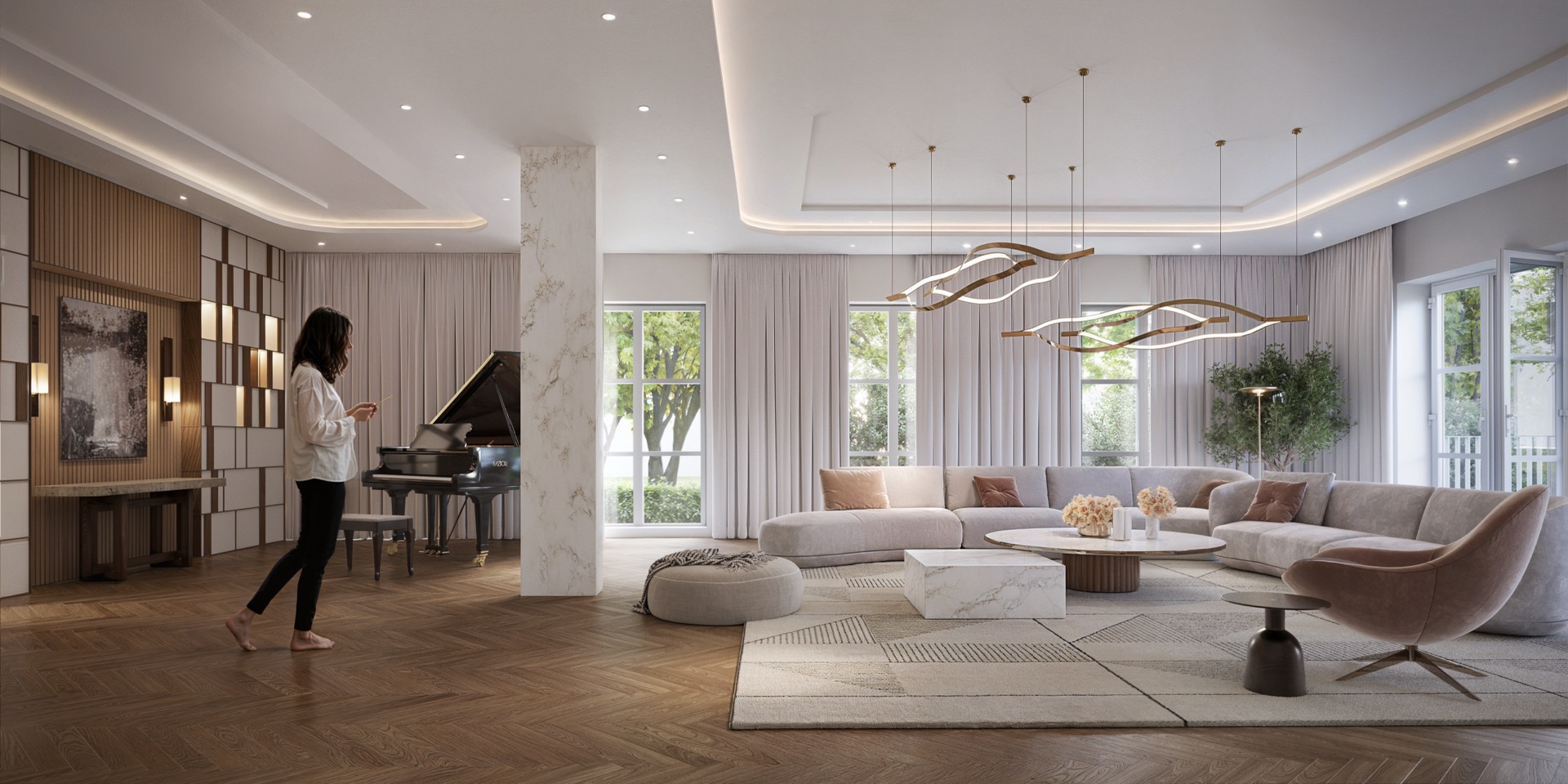 M12 Residence - salon